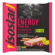 6x Isostar High Energy Sportreep Cranberry 3 x 40 gr