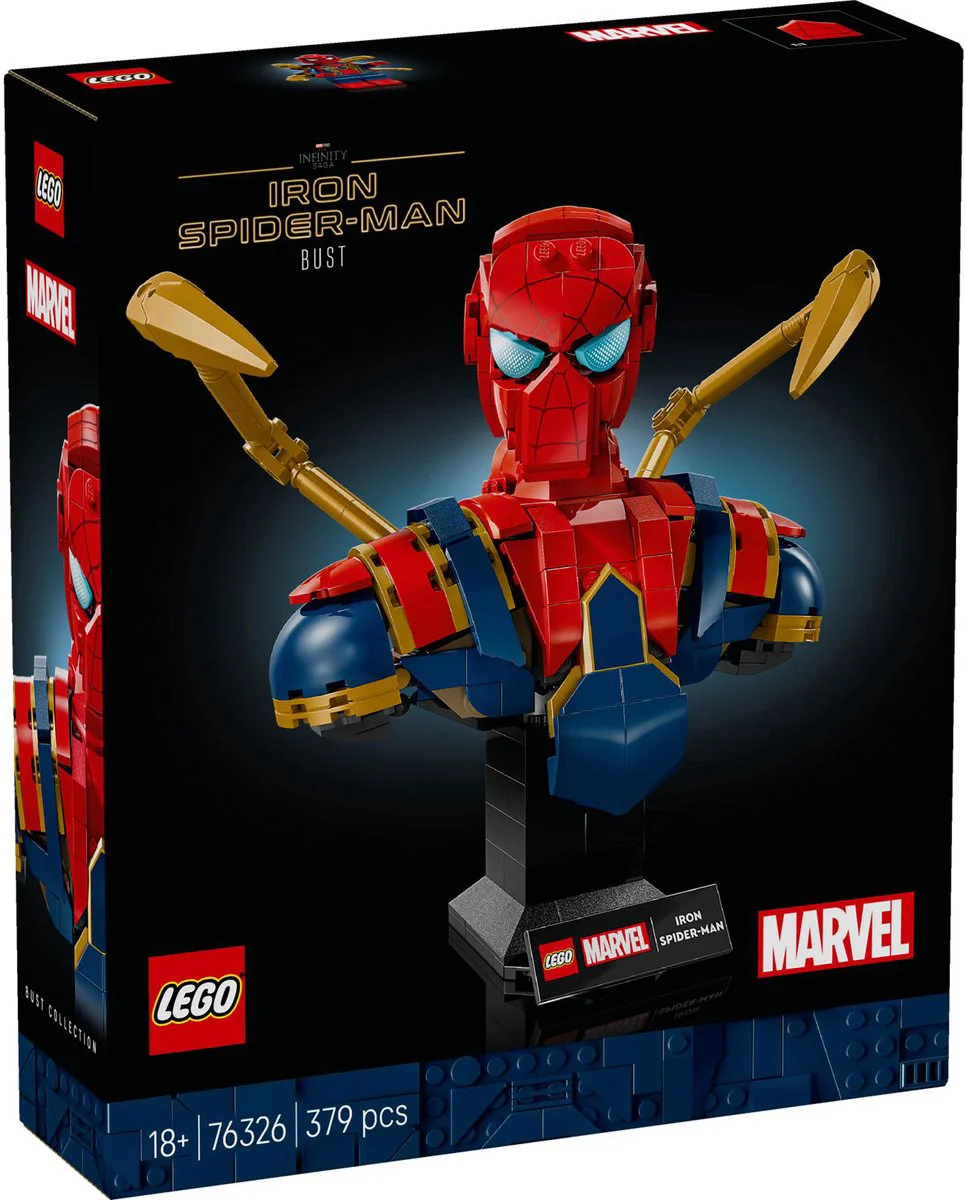 LEGO Marvel Iron Spider-Man buste 76326