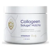 Vitakruid Collageen SunMatcha Solugel Poeder 150 gr