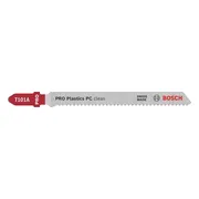 Bosch Professional T101A PRO Plastics PC clean Decoupeerzaagblad VE=5 - 2608631010