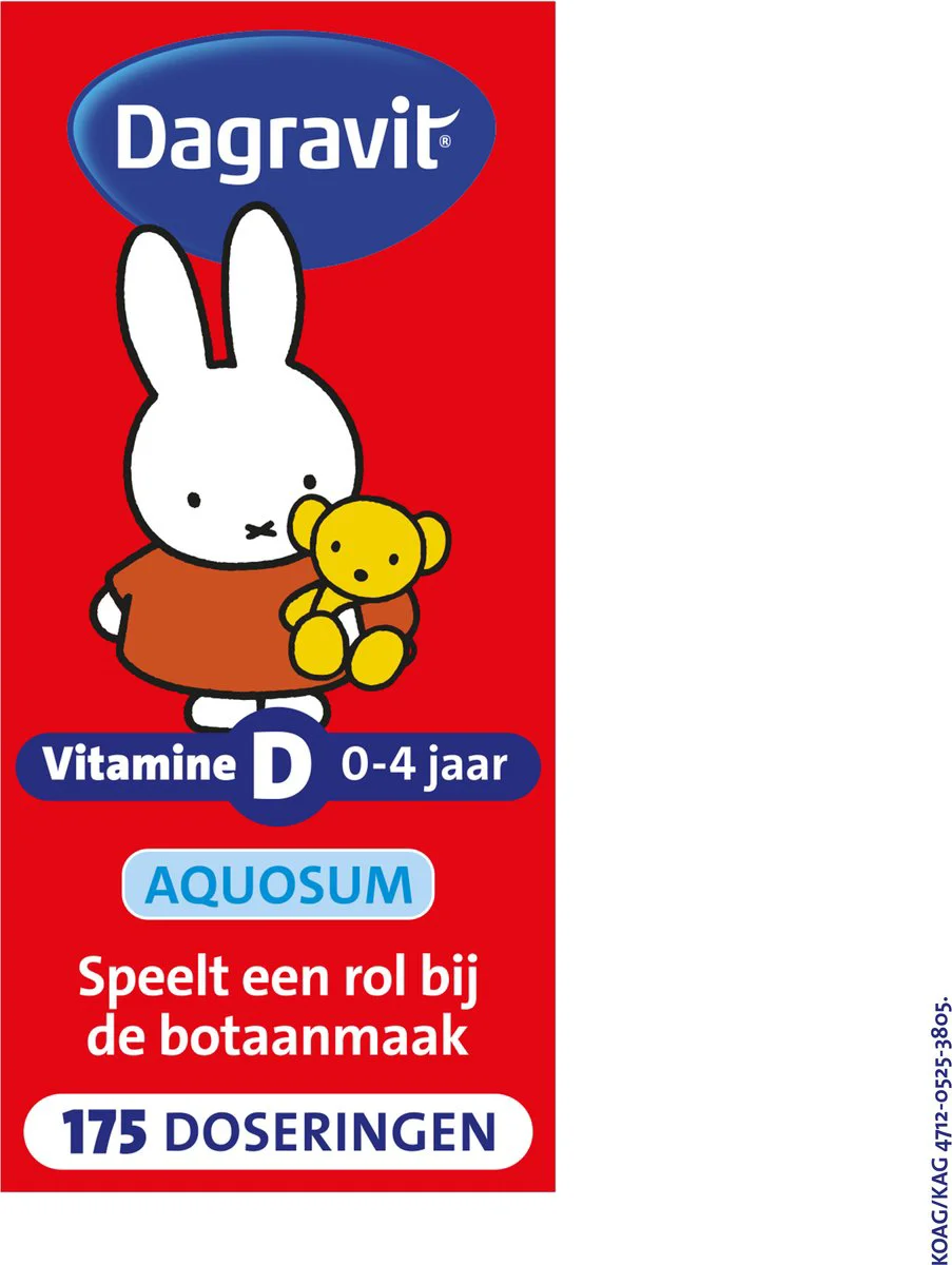 Dagravit Vitamine D Aquosum Druppels Kids 25 ml