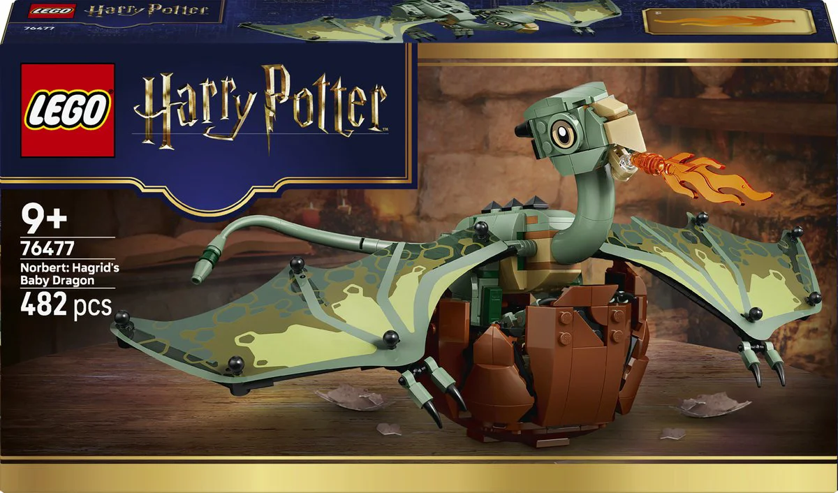 LEGO Harry Potter Norbert: Hagrids babydraak 76477