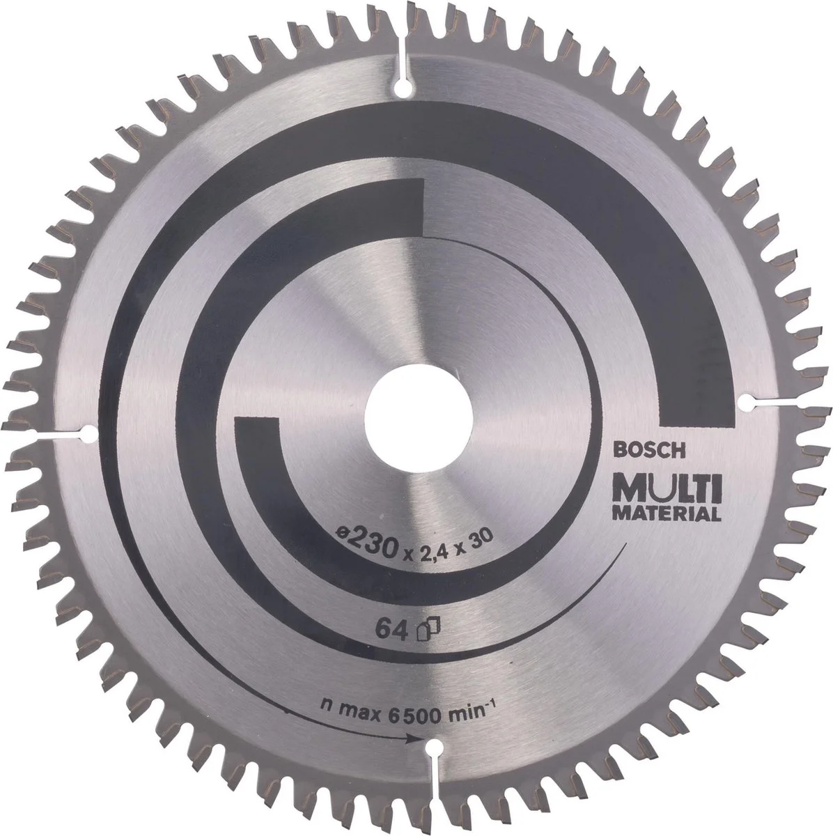 Bosch Professional Cirkelzaagblad PRO Multi Material | Ø 230 x 2,4 x 30mm 64T - 2608640513