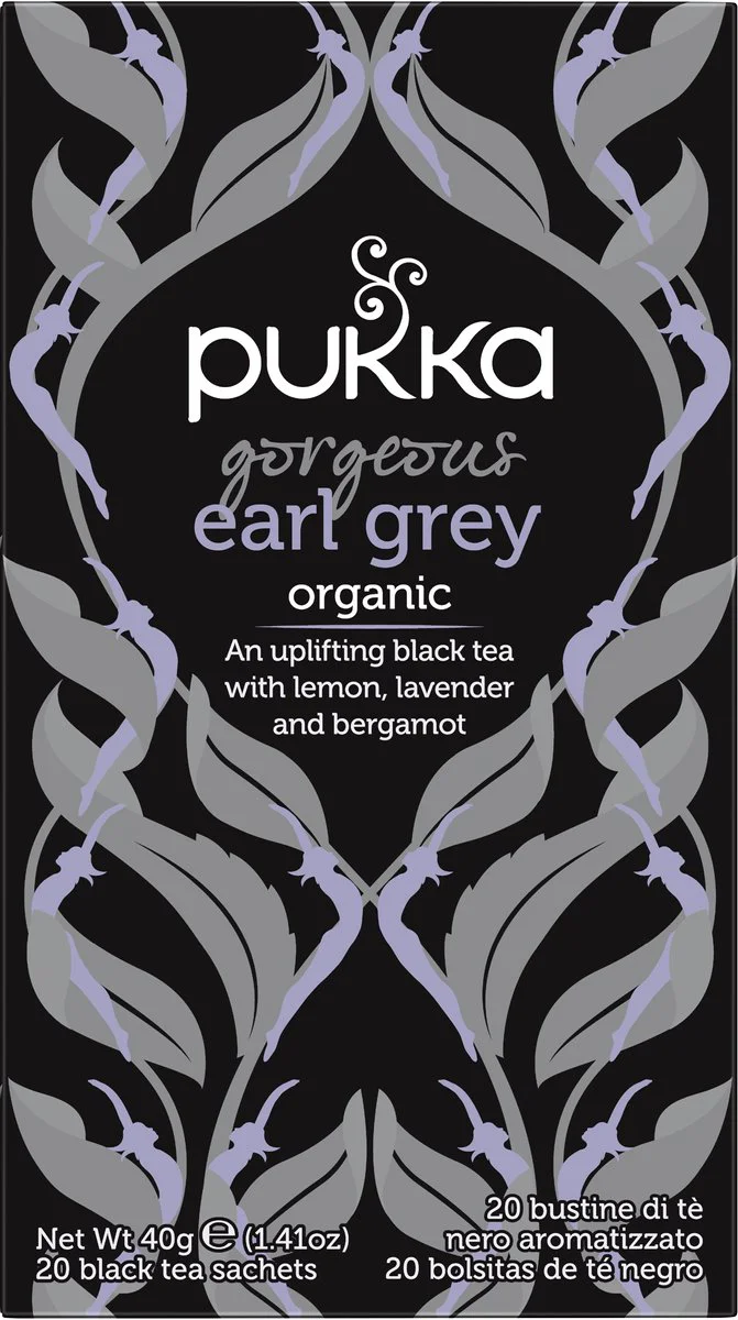 Pukka Biologische Thee Gorgeous Earl Grey 20 stuks