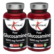 2x Lucovitaal Glucosamine Puur 1500 mg formule 120 tabletten