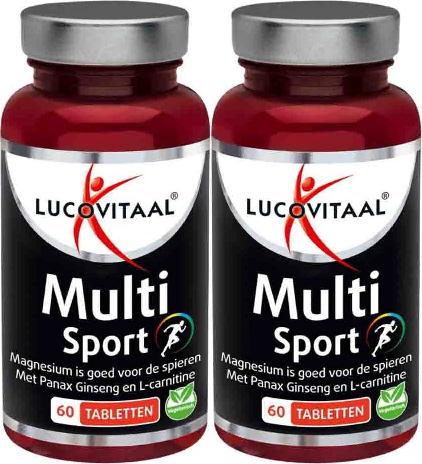 2x Lucovitaal Multi Sport 60 tabletten