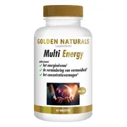 2x Golden Naturals Multi Energy 60 tabletten