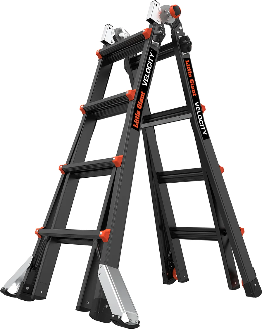 Altrex Black Pro Velocity | 4x4 Sporten | Telescopische vouwladder - 503944