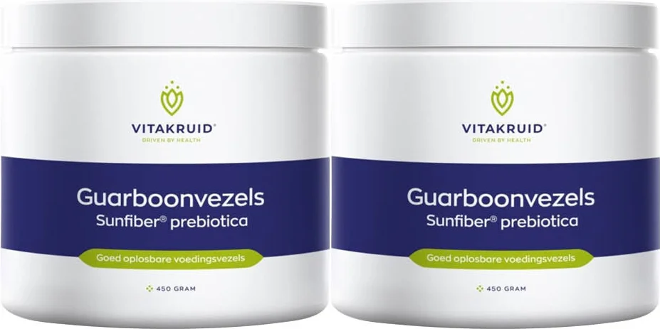 2x Vitakruid Guarboonvezels 450 gr