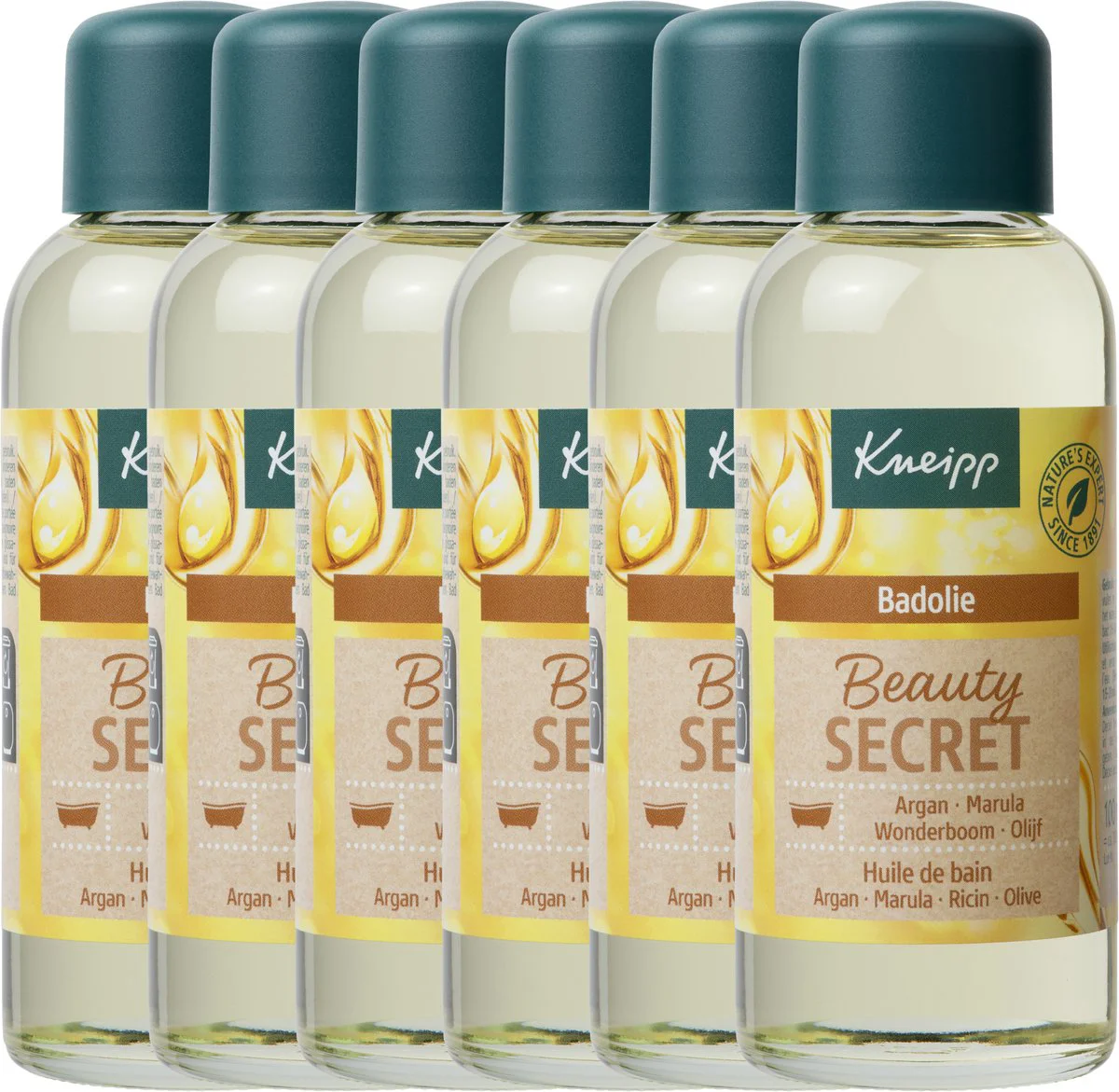 6x Kneipp Badolie Beauty Secret 100 ml