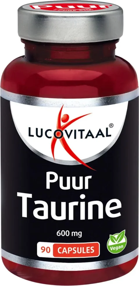 2x Lucovitaal Taurine Puur 600mg 90 capsules