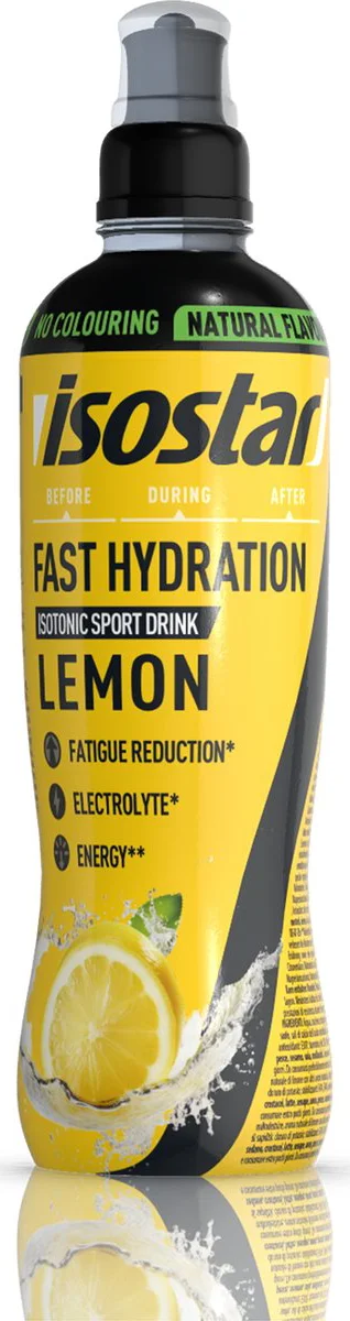 Isostar Fast Hydration & Perform Lemon 500 ml