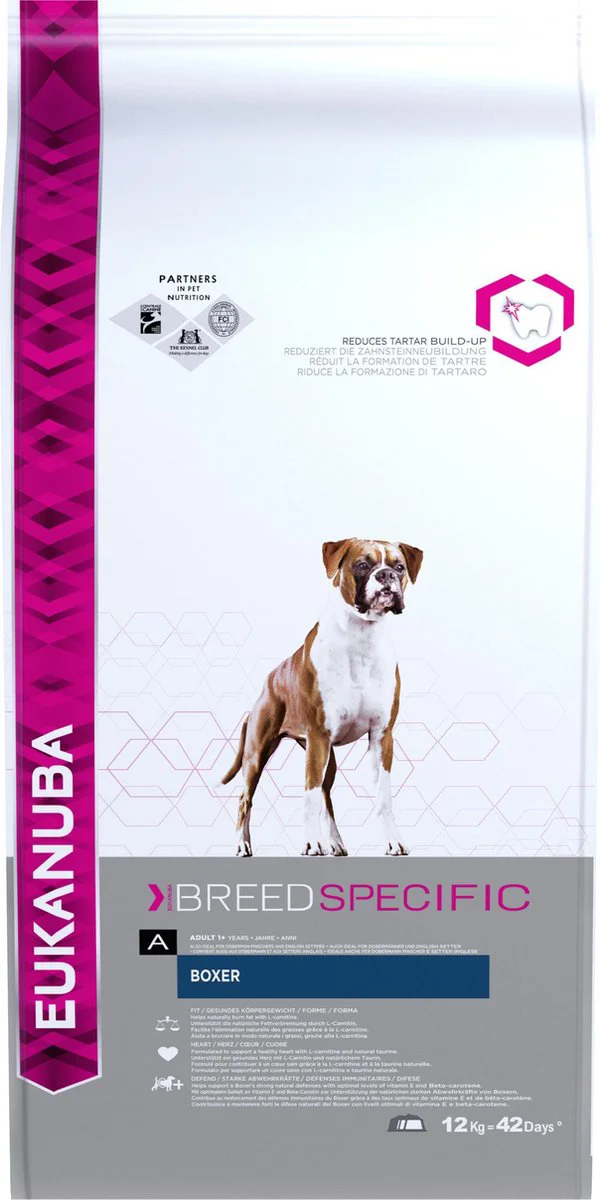 Eukanuba Hondenvoer Droog Adult Boxer Kip 12 kg