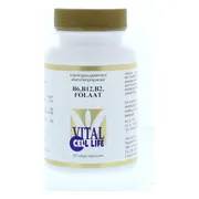 Vital Cell Life B6 B12 B2 Foliumzuur Capsules 60CP