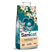 Sanicat Essential Oils Ultra White Kattenbakvulling Jasmine 10 kg