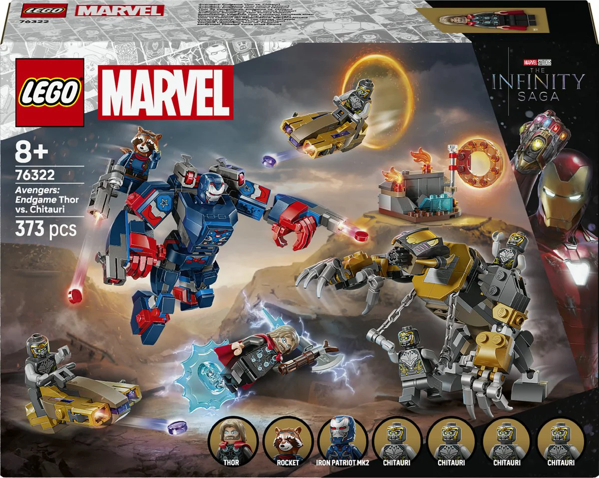 LEGO Marvel Avengers Endgame Thor vs. Chitauri 76322