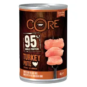 Wellness Core Hondenvoer Blik Kalkoen - Kool 400 gr