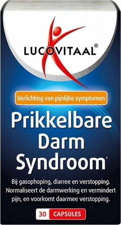 3x Lucovitaal Prikkelbare Darm Syndroom 30 capsules