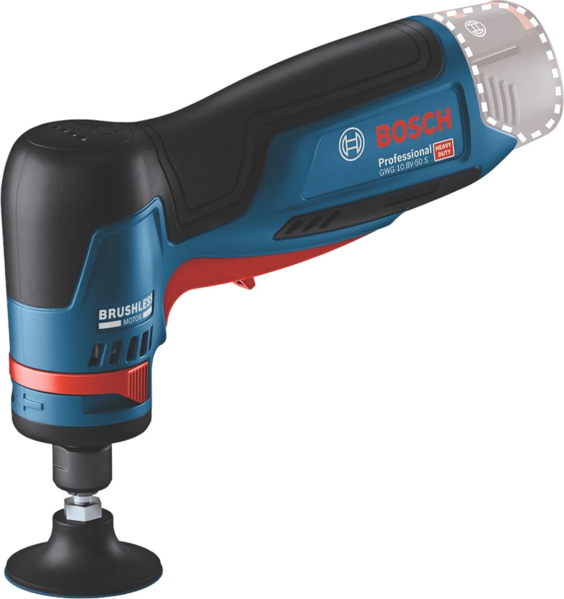 Bosch Professional GWG 12V-50 S Rechte slijpmachine Basic Body - 06013A7000