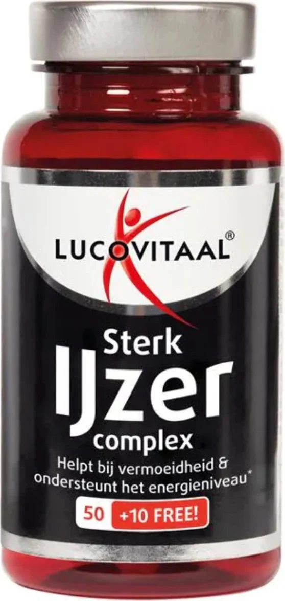 Lucovitaal Sterk IJzer Complex 60 tabletten