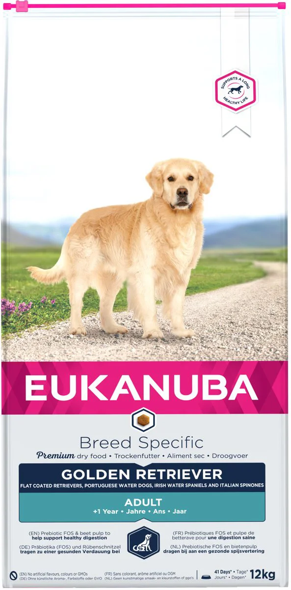 Eukanuba Hondenvoer Droog Adult Golden Retriever Kip 12 kg