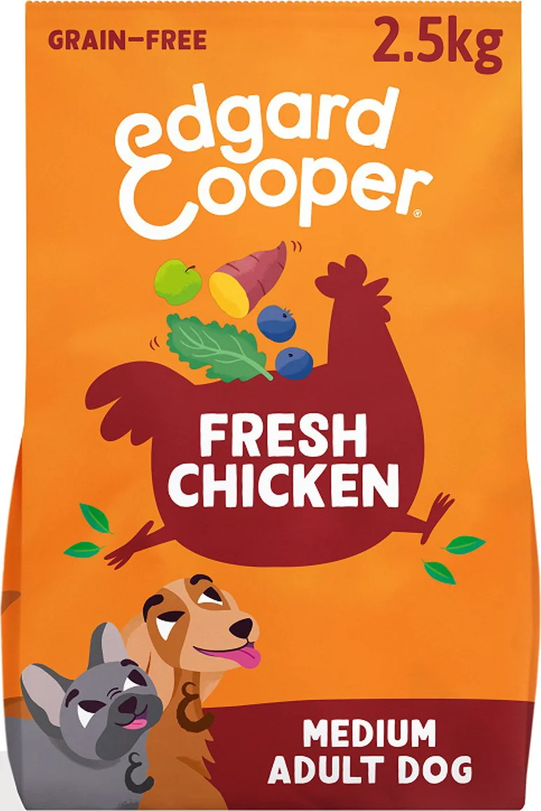 Edgard & Cooper Hondenvoer Droog Scharrelkip 2,5 kg