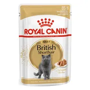 48x Royal Canin British Shorthair Loaf Kattenvoer Nat 85 gr