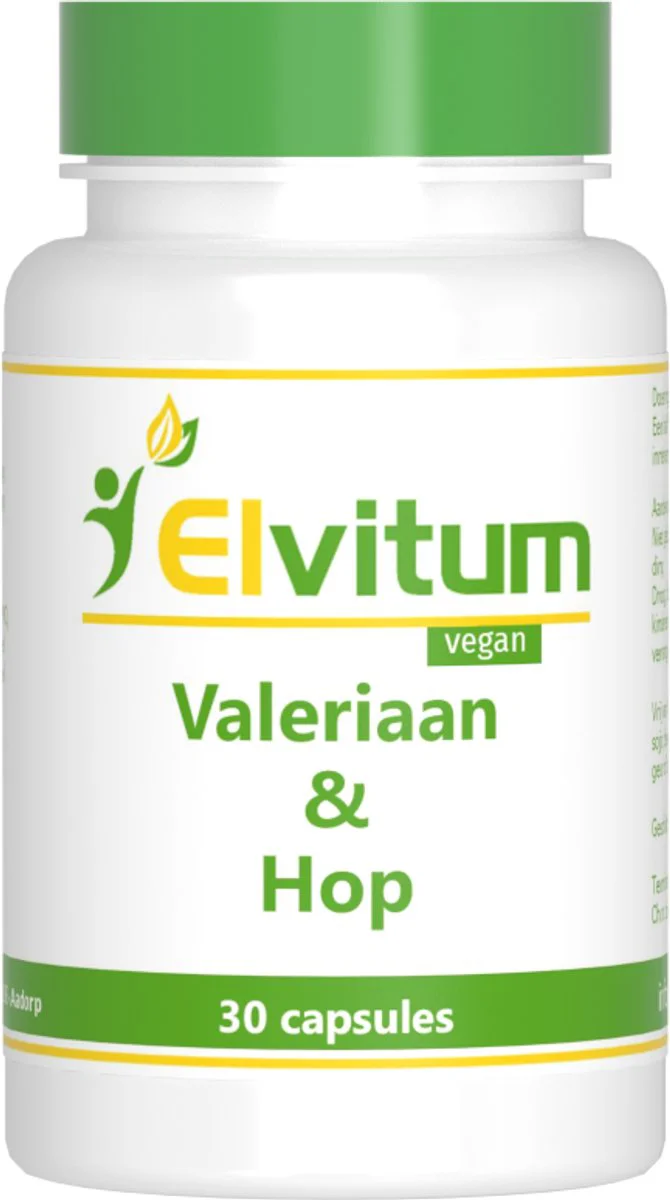 Elvitum Valeriaan & Hop Capsules 30CP