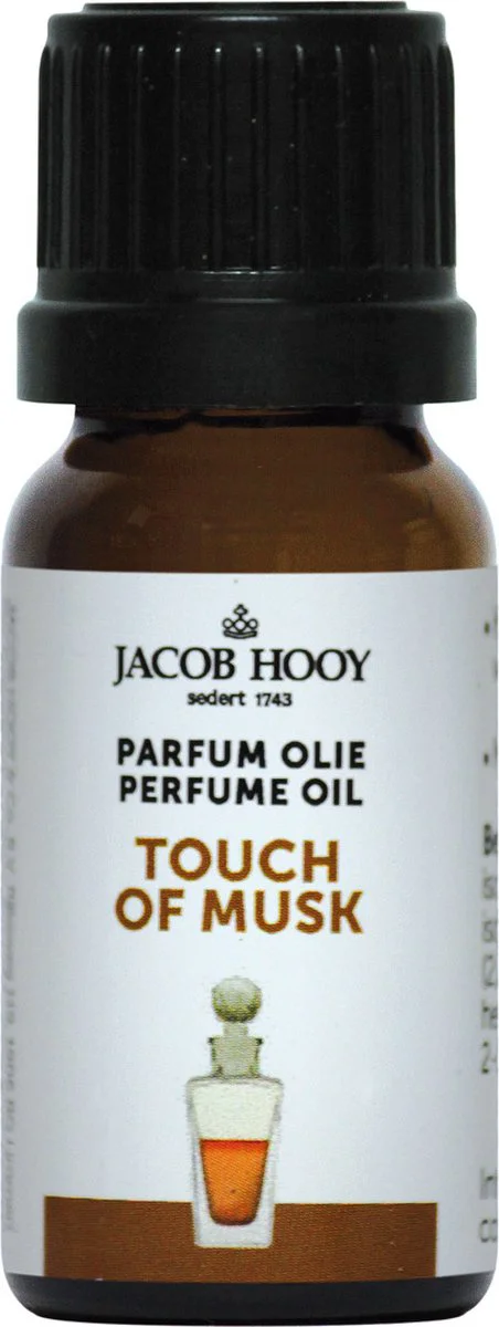 Jacob Hooy Parfum Olie Touch of Musk 10ML