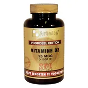Artelle Vitamine D3 25mcg 250st