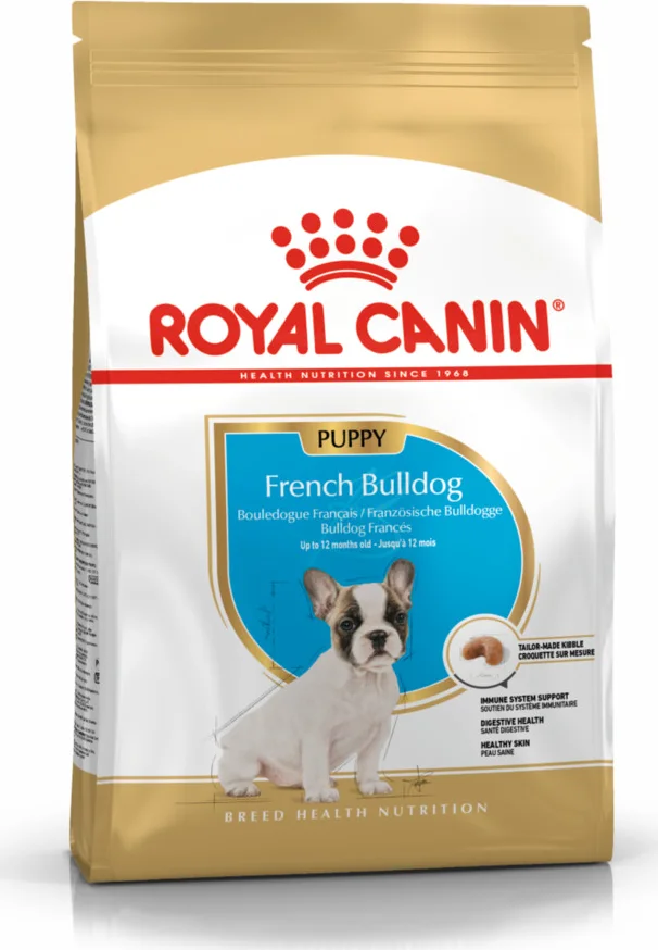 4x Royal Canin Hondenvoer Droog French Bulldog Puppy 3 kg