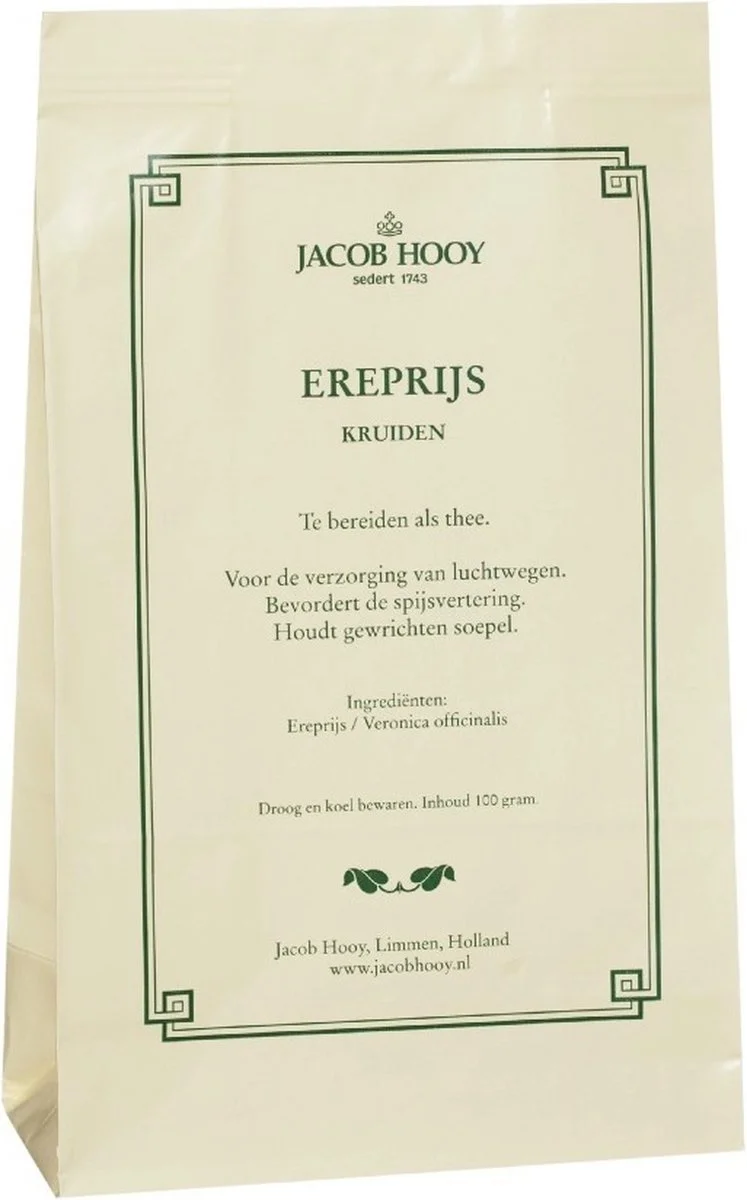 Jacob Hooy Ereprijs Kruiden Gesneden 100GR