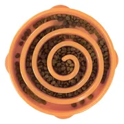 Outward Hound Dog Fun Feeder Swirl Medium Oranje 22 x 22 x 5 cm