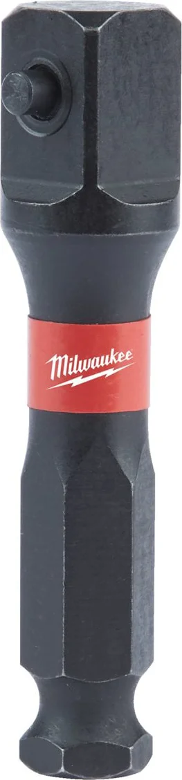 Milwaukee SHOCKWAVE™ Adapter 7/16" zeskant - 1/2" vierkant - 4932480586