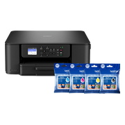 Brother DCP-J1310DW + 1 set extra cartridges