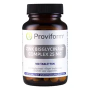 Proviform Zink Bisglycinaat Complex 25mg Tabletten 100ST 100TB