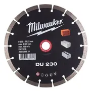 Milwaukee Diamantdoorslijpschijven DU DU 230 mm 1 st - 4932399524