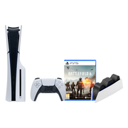 Sony PlayStation 5 Slim Disc Edition + Battlefield 6 + Oplaadstation