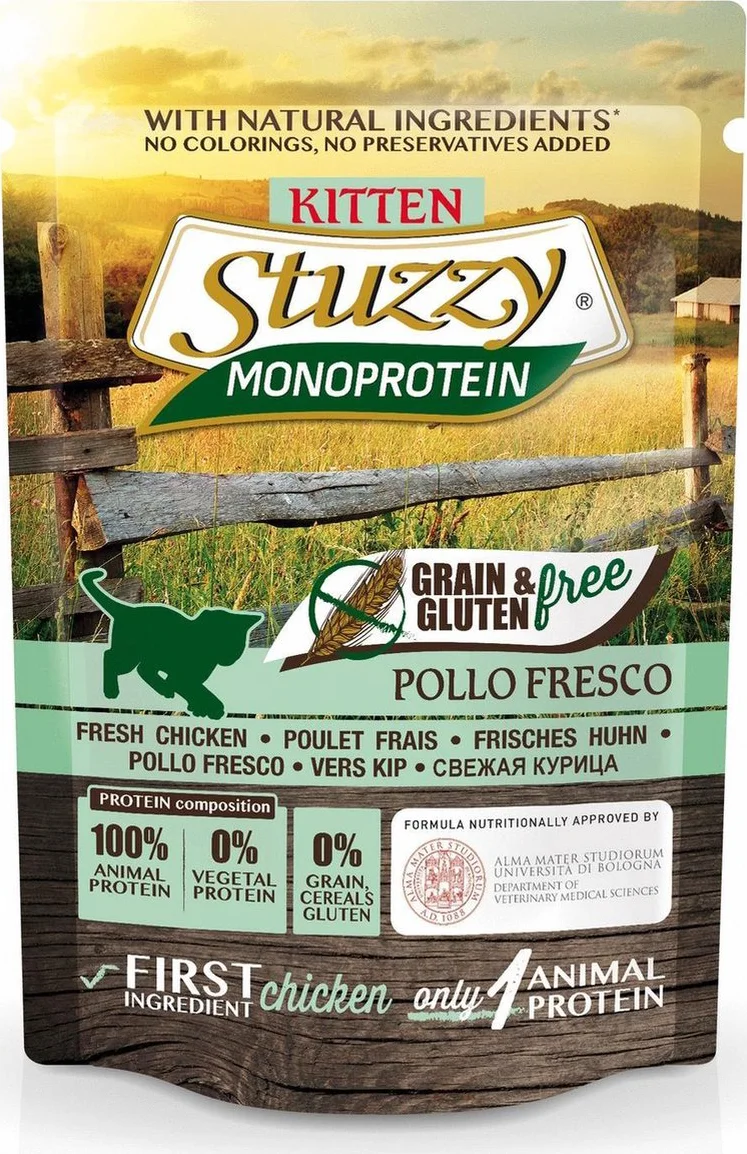 Stuzzy Kattenvoer Monoprotein Kitten Kip 85 gr