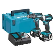 Makita DLX2283TJ Accu Combiset 2-delig (DHP485 + DTD153) 18V 5.0Ah in Mbox