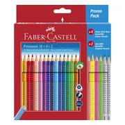 Faber-Castell kleurpotloden - Color Grip - promotieset 18 + 4 + 2 - FC-201540