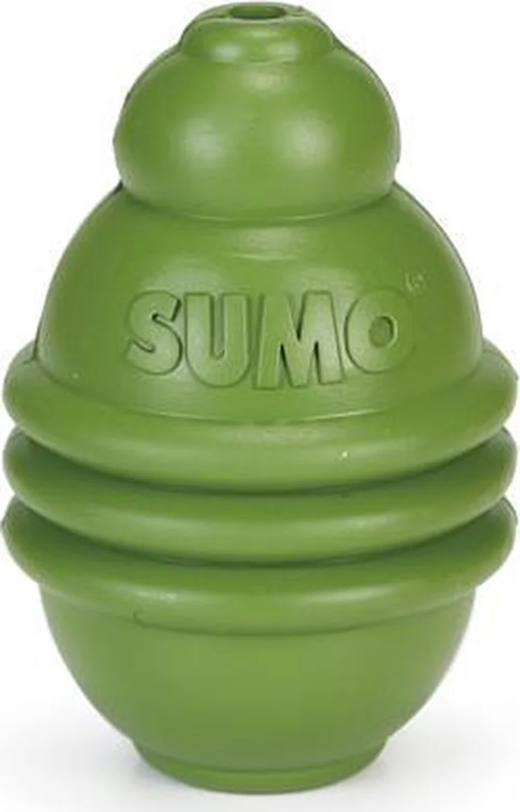 Beeztees Sumo Play - Hondenspeelgoed - Rubber - Groen - M