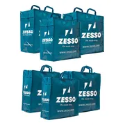 Zesso Big Shopper Mix Zesso Bag 3x M, 3x L - Voordeelpakket Set van 6