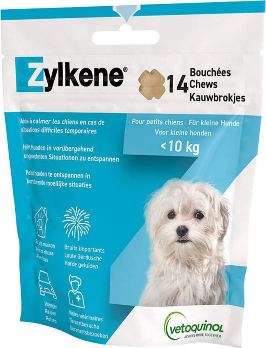 Zylkene Chews Dog Anti Stress Small Dogs 14 stuks