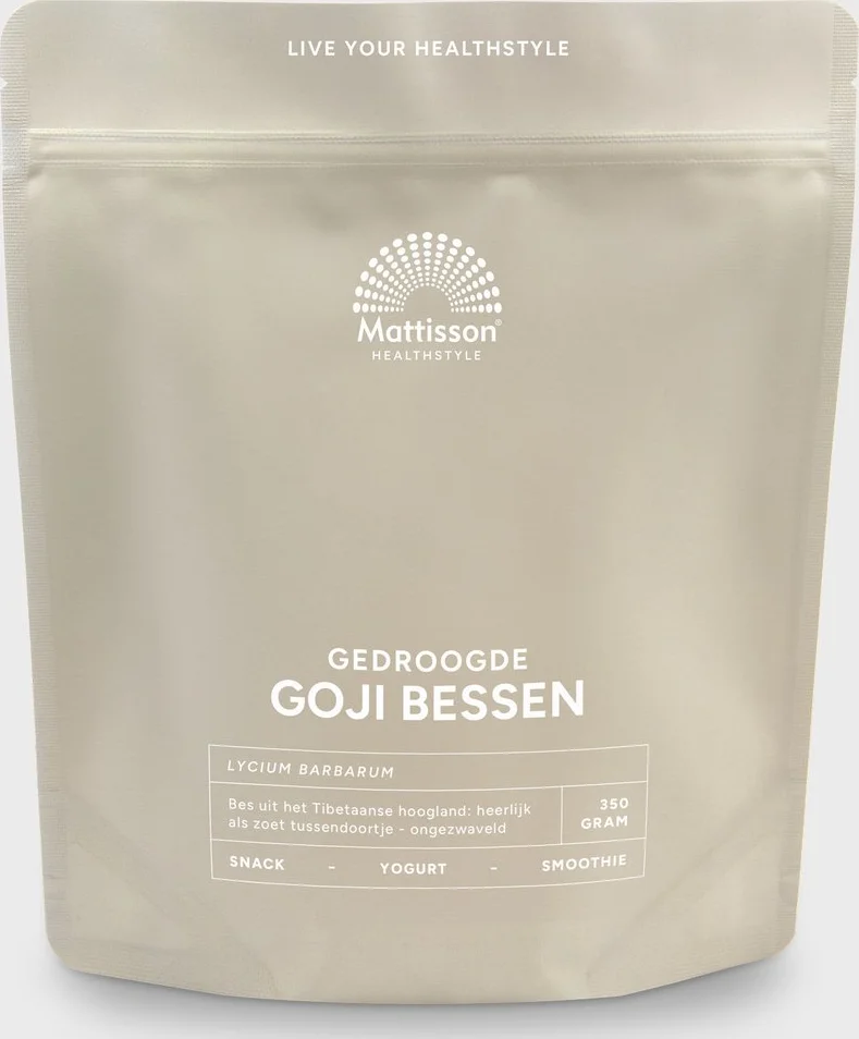 Mattisson HealthStyle Goji Bessen Gedroogd 350GR
