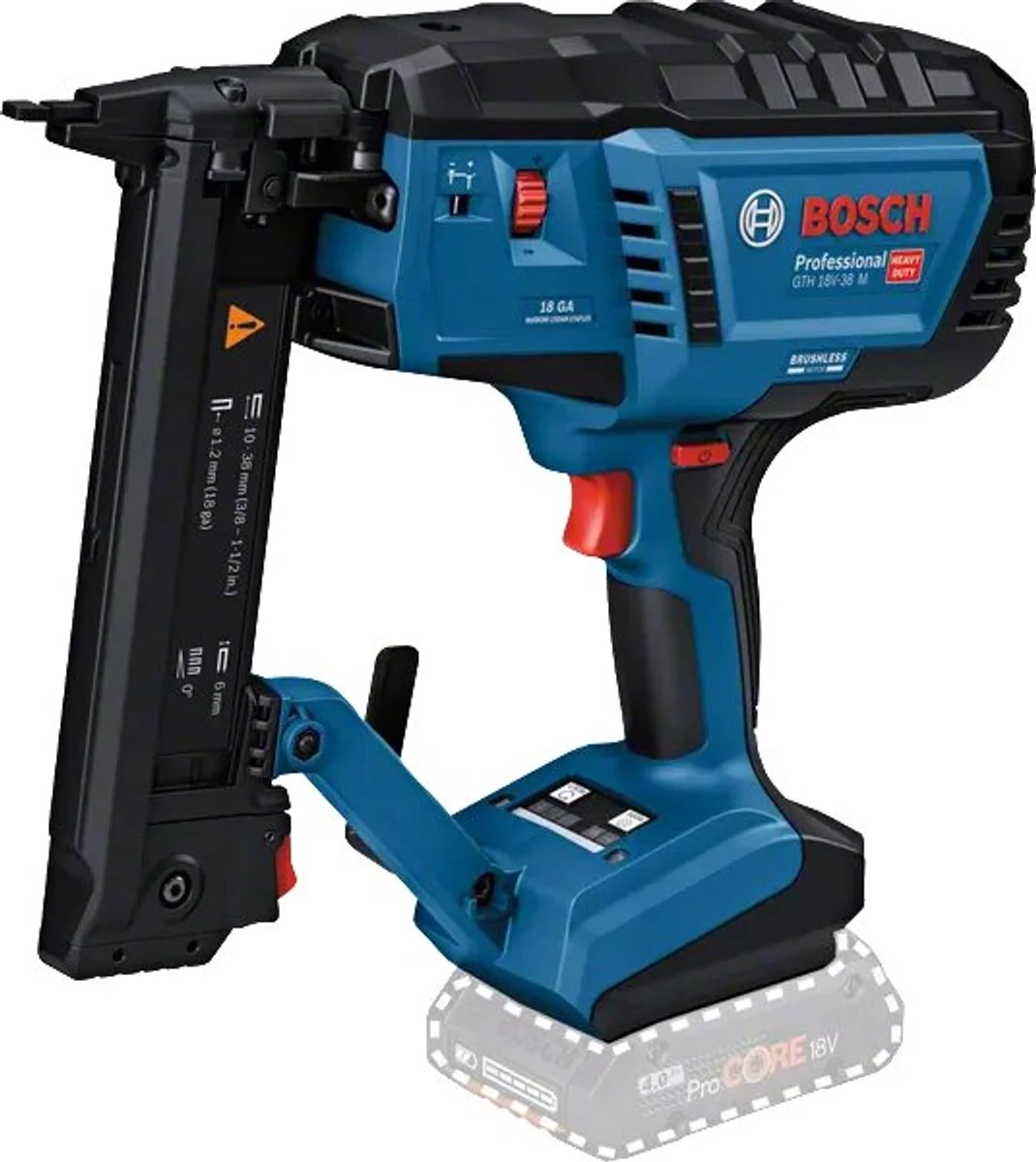Bosch Professional GTH 18V-38 M Accu Niettacker 18V Basic Body - 0601482500