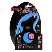Flexi Rollijn Classic Koord 8 mtr tot 20 kg Blauw