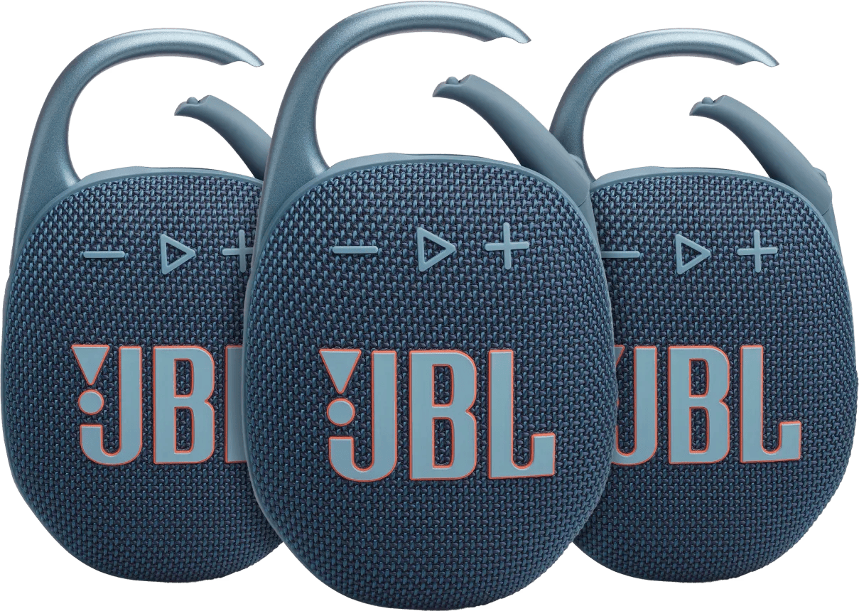JBL Clip 5 Blauw 3-pack