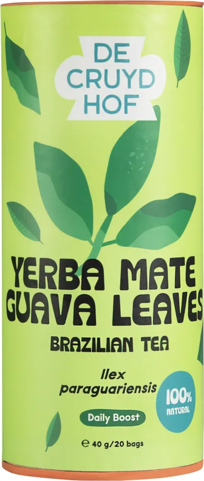 Cruydhof Thee Yerba Mate Guava Leaves 20ST
