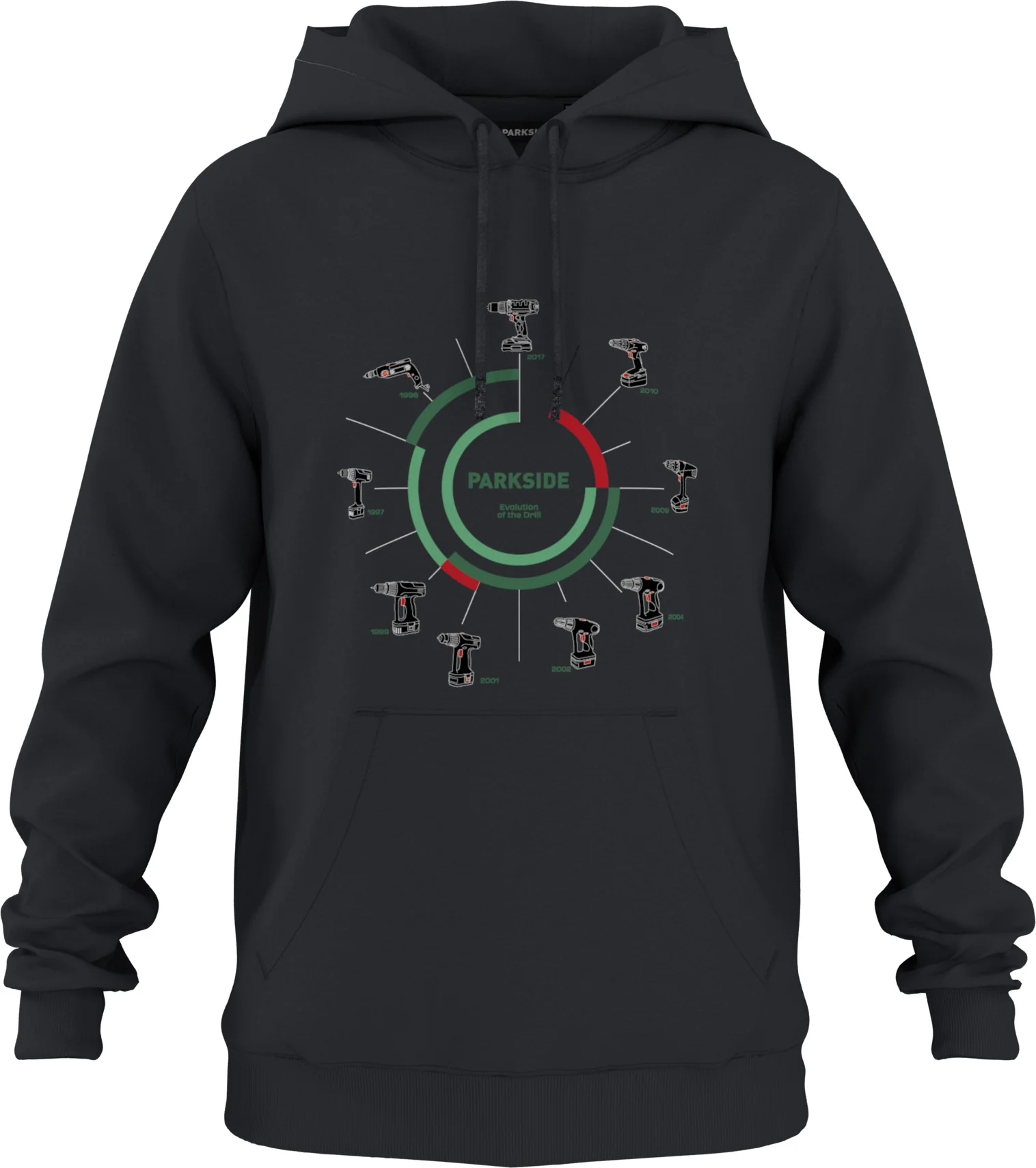 PARKSIDE Heren hoodie, Fan Edition (M)